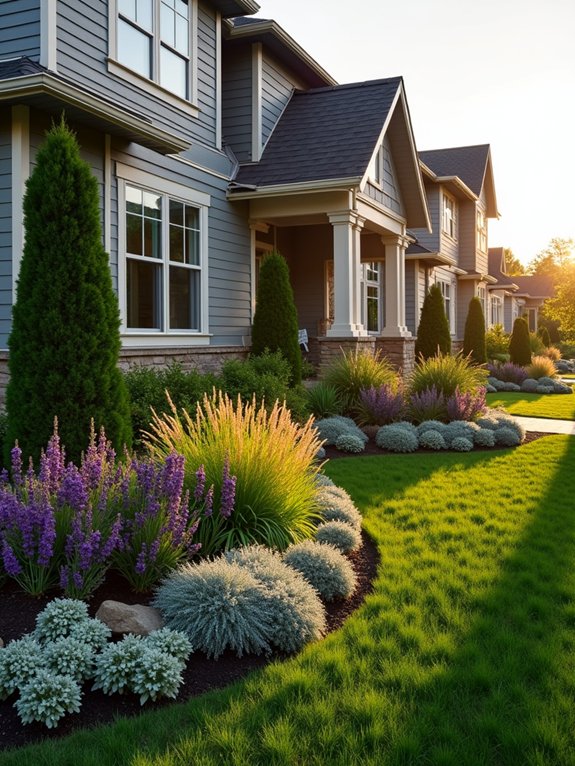 layered plants for year round beauty