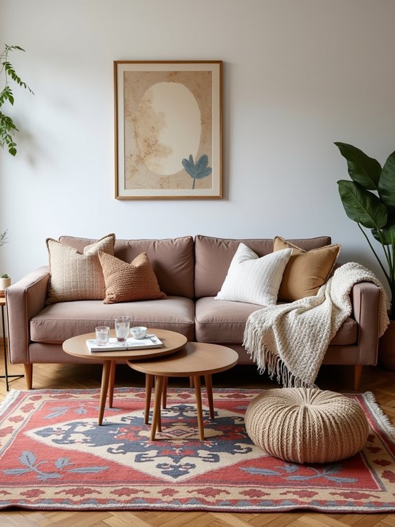 layered textures enhance spaces