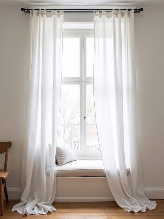 linen curtains for privacy