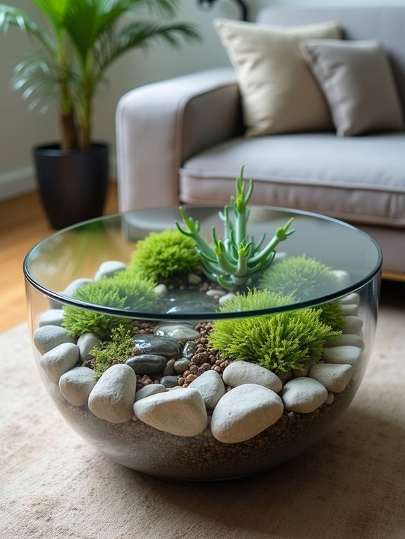living garden coffee table