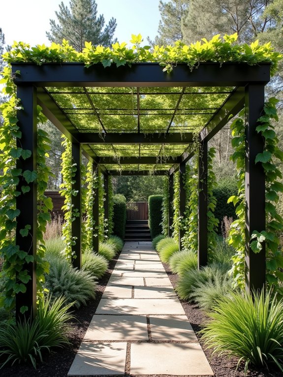 living green roof structures