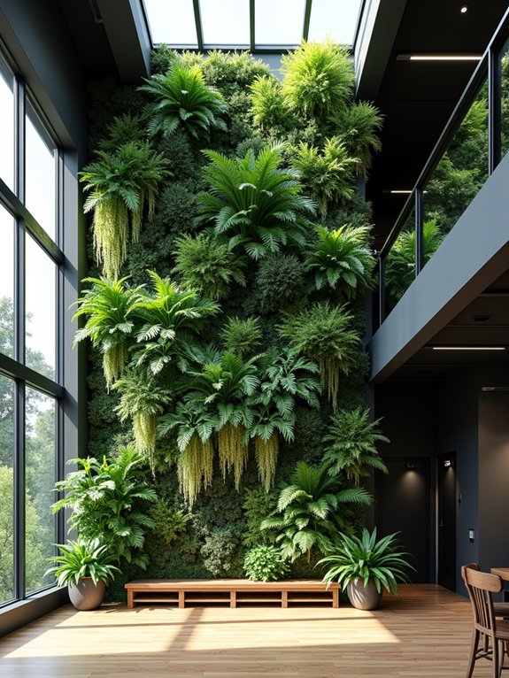 living greenery enhances workouts