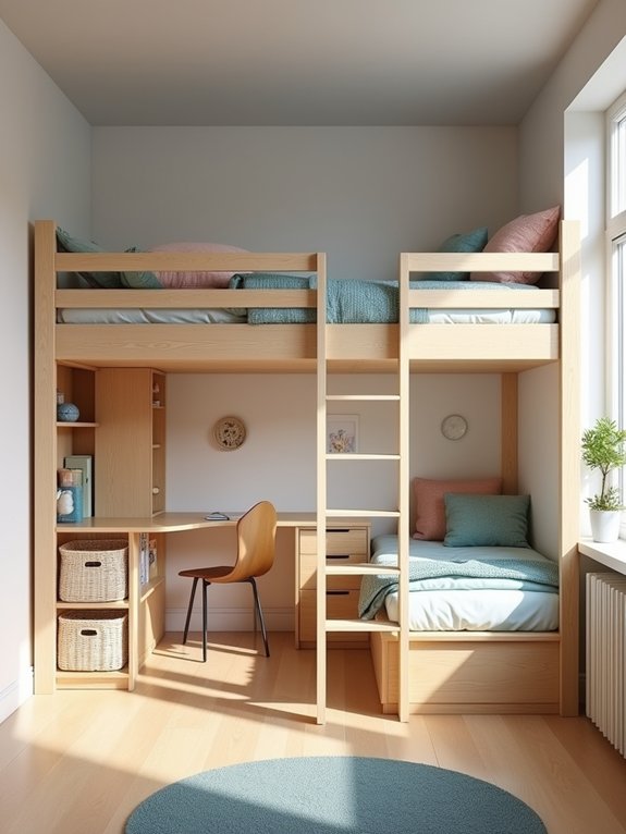 loft beds for siblings