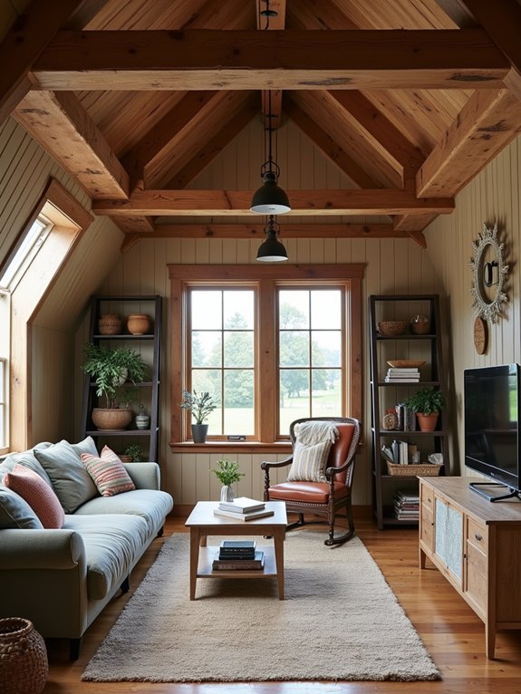 loft space functional retreat