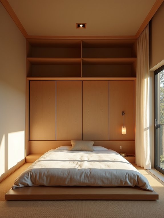 low profile japanese furniture pieces