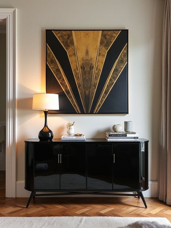 luxurious art deco artwork