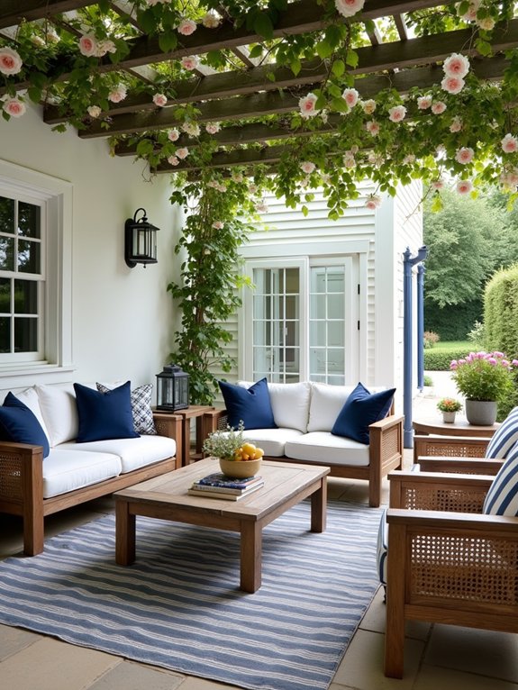 luxurious coastal outdoor furnishings