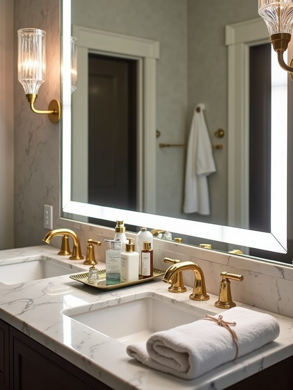 luxurious vanity setup essentials