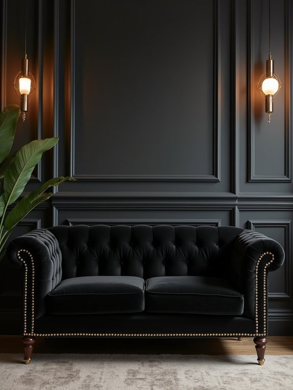 luxurious velvet with metallics