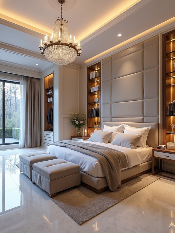 luxury master suite design