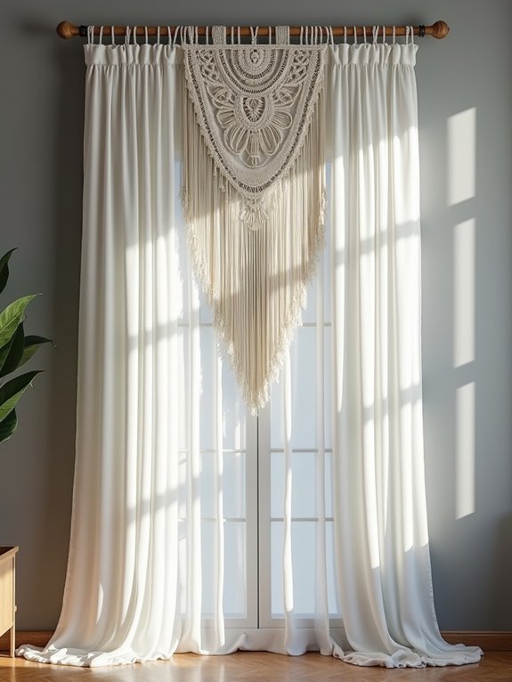 macram curtain design fusion