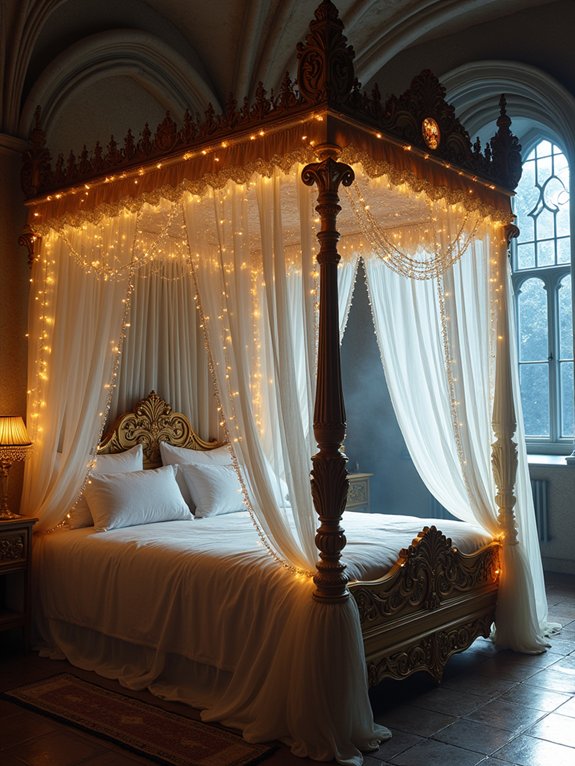 magical canopy bed transformation