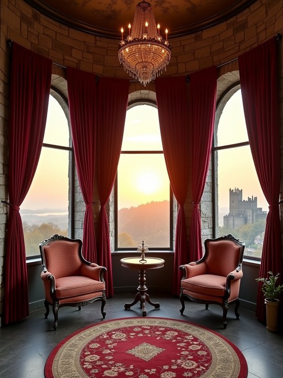 magical castle inspired retreat