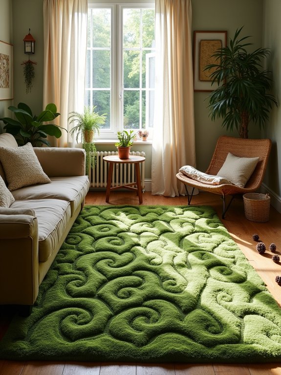 magical forest themed area rugs