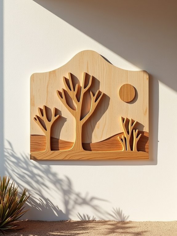 majestic wooden wall art