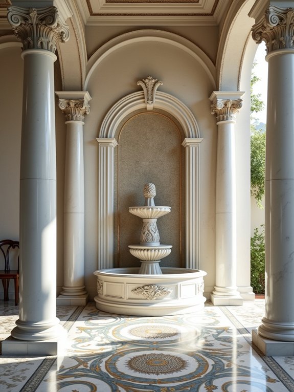marble and mosaic elegance