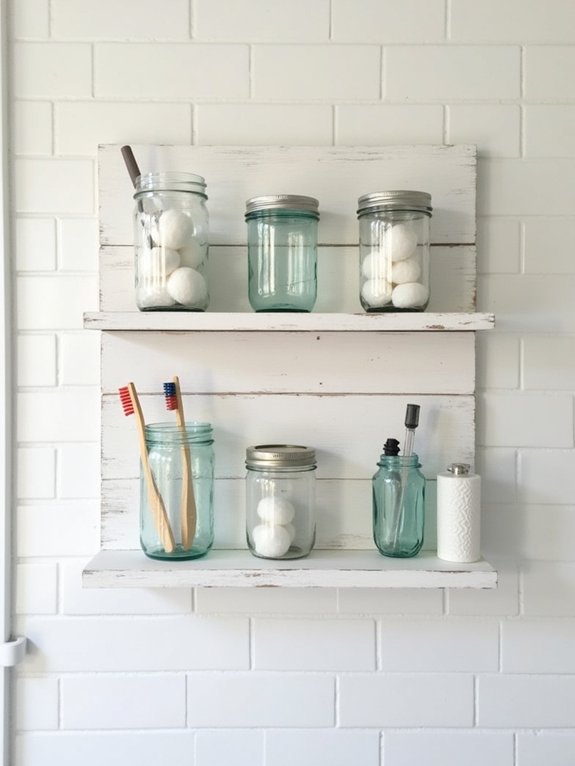 mason jars for storage