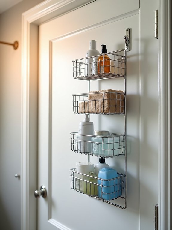 maximize bathroom storage efficiently