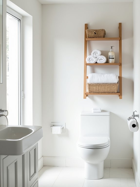 maximize bathroom storage solutions