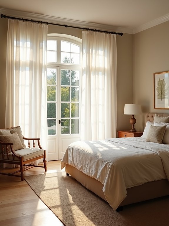 maximize bedroom natural light
