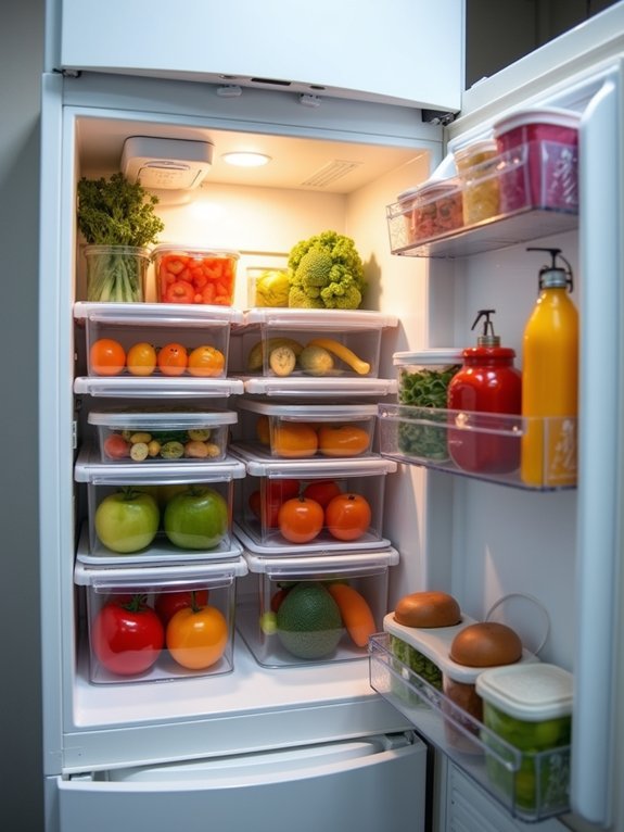maximize fridge storage efficiently