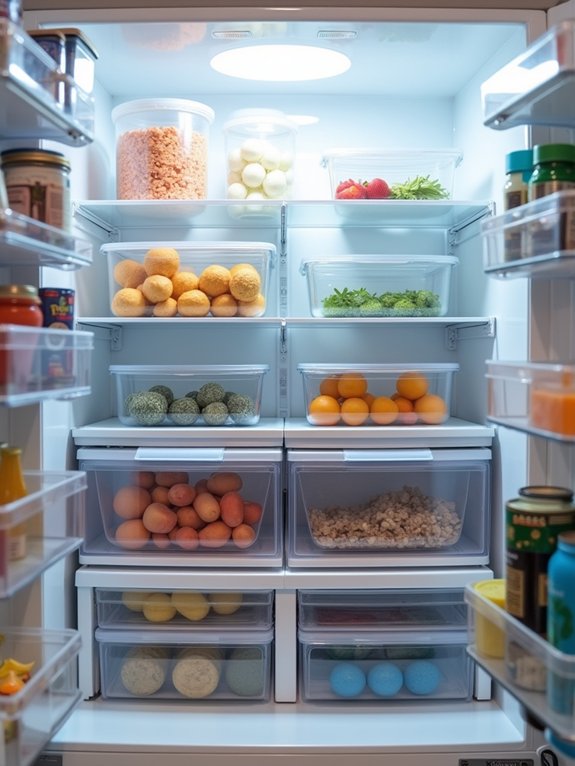 maximize fridge storage efficiently