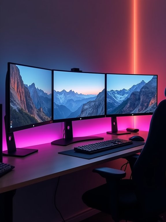 maximize productivity with multiple monitors