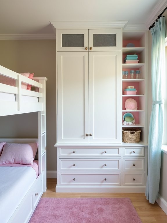 maximize shared bedroom space