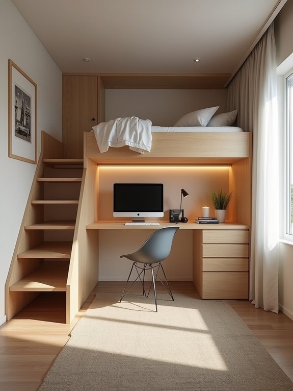 maximize small dorm space
