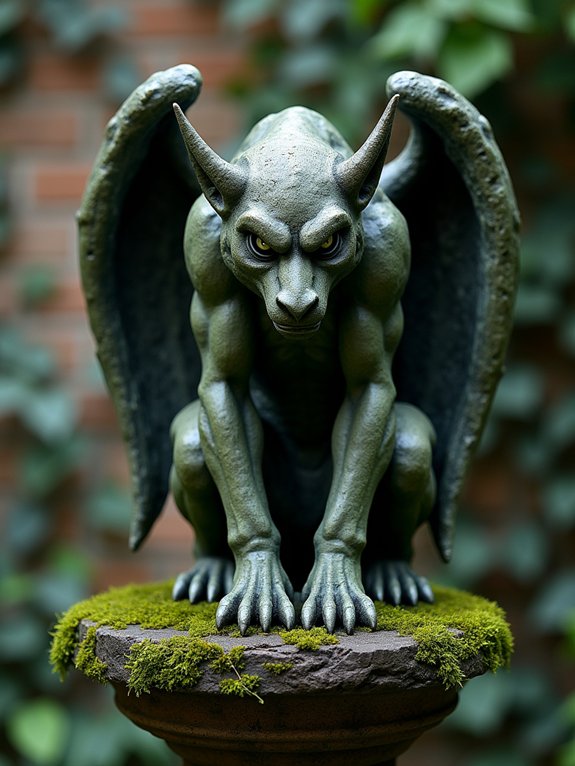 medieval charm garden sculptures