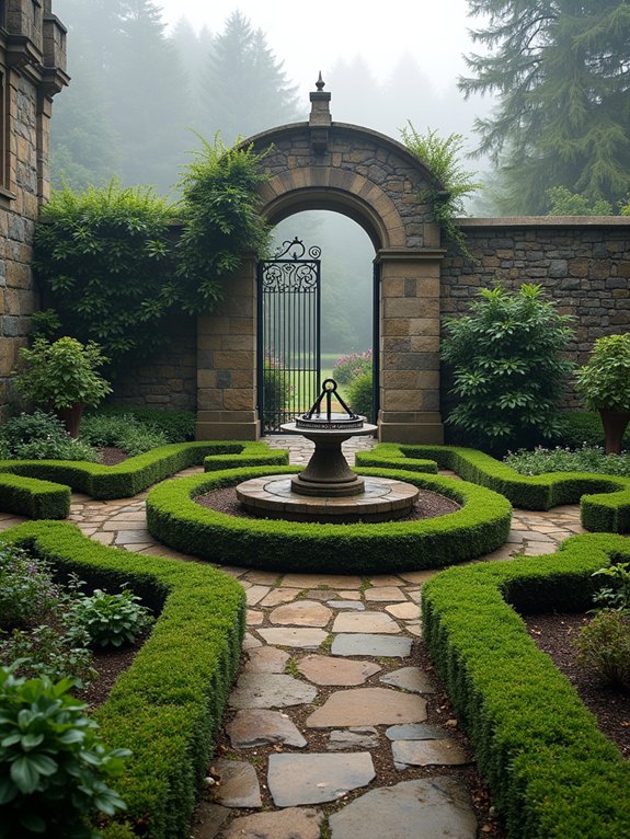 medieval herb garden design