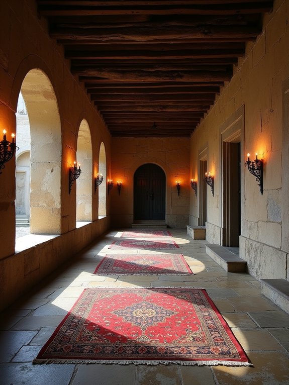 medieval inspired floor designs