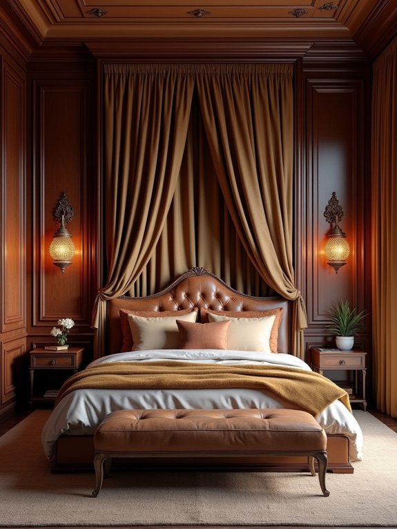 mediterranean dark brown elegance