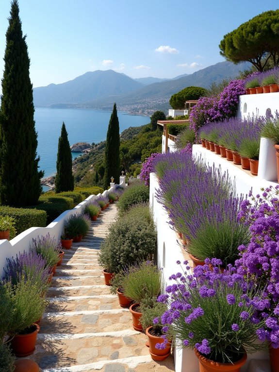 mediterranean fragrant flower paradise