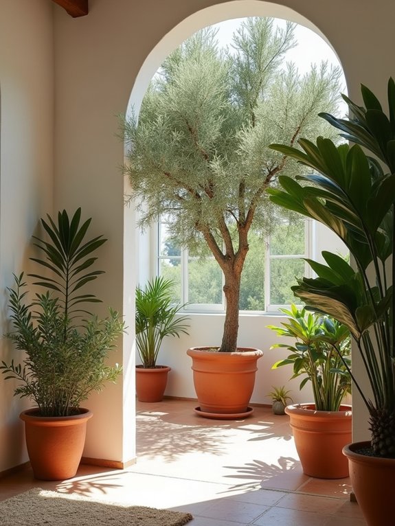 mediterranean indoor plant inspiration