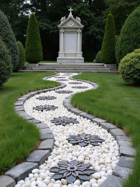 memorial stone art designs