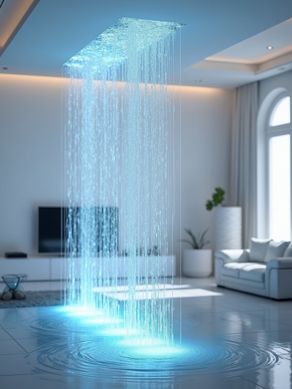 mesmerizing anti gravity water displays