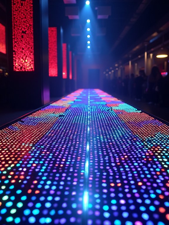 mesmerizing led dance floors