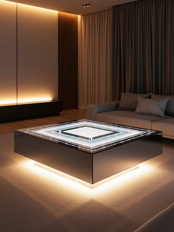 mesmerizing led reflection centerpiece