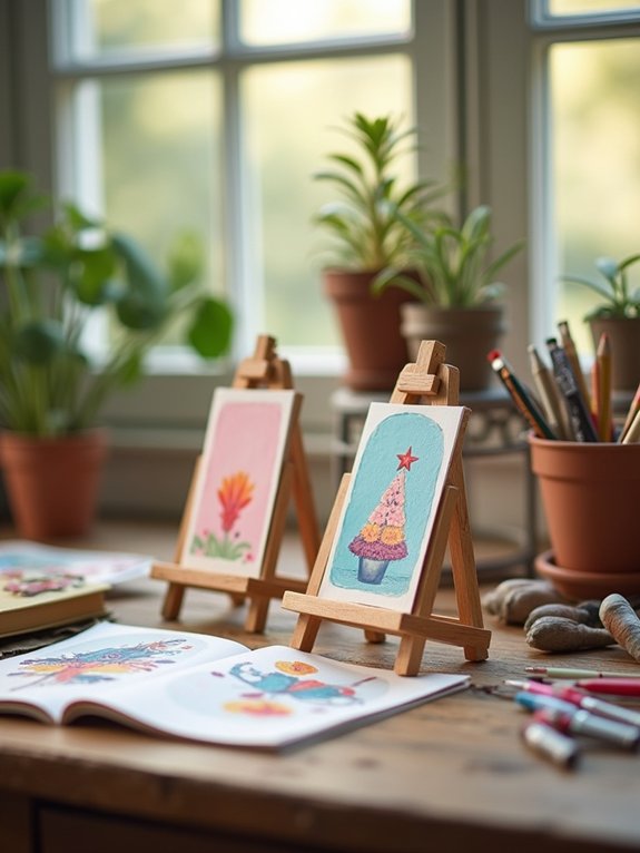 mini card display craft