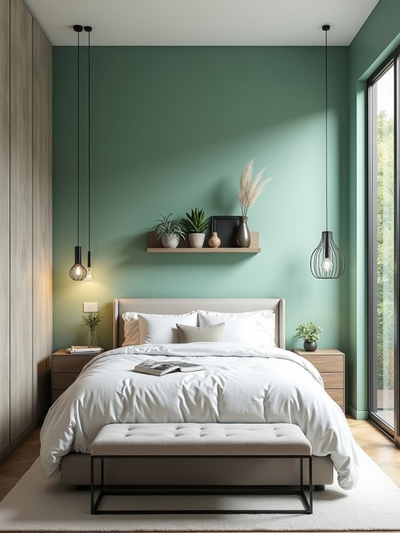 mint and white serenity