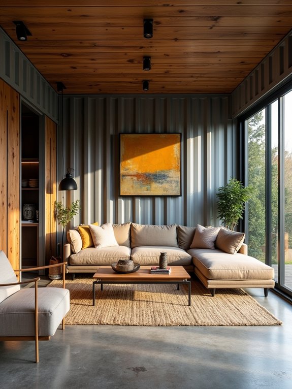 mixed materials for warmth