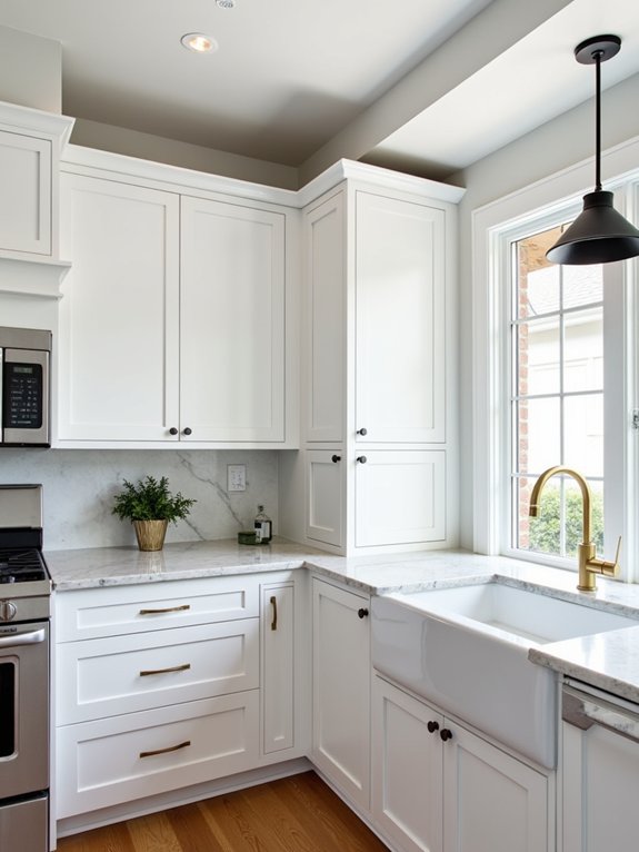 mixing metal finishes elegantly