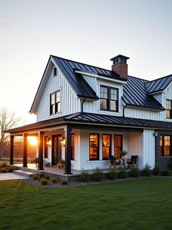 modern board and batten elegance