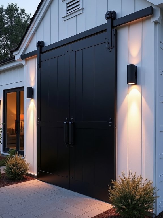 modern farmhouse barn doors