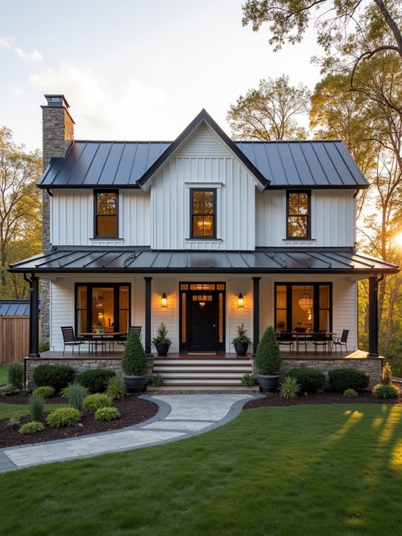 modern farmhouse exterior design