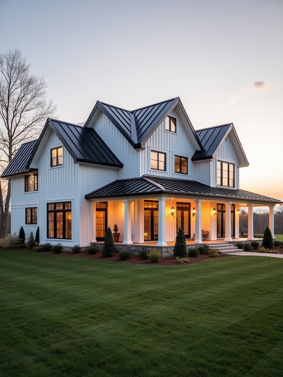 modern gable roof elegance