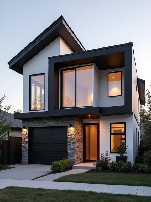 modern geometric window designs
