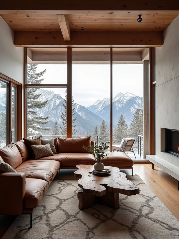 modern rustic cabin furniture