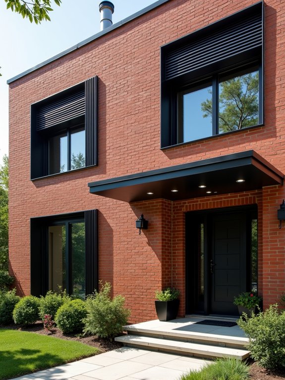 modern shutters enhance charm